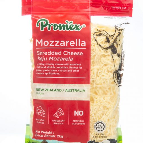 Promex Shredded Mozzarella Cheese (New Zealand)